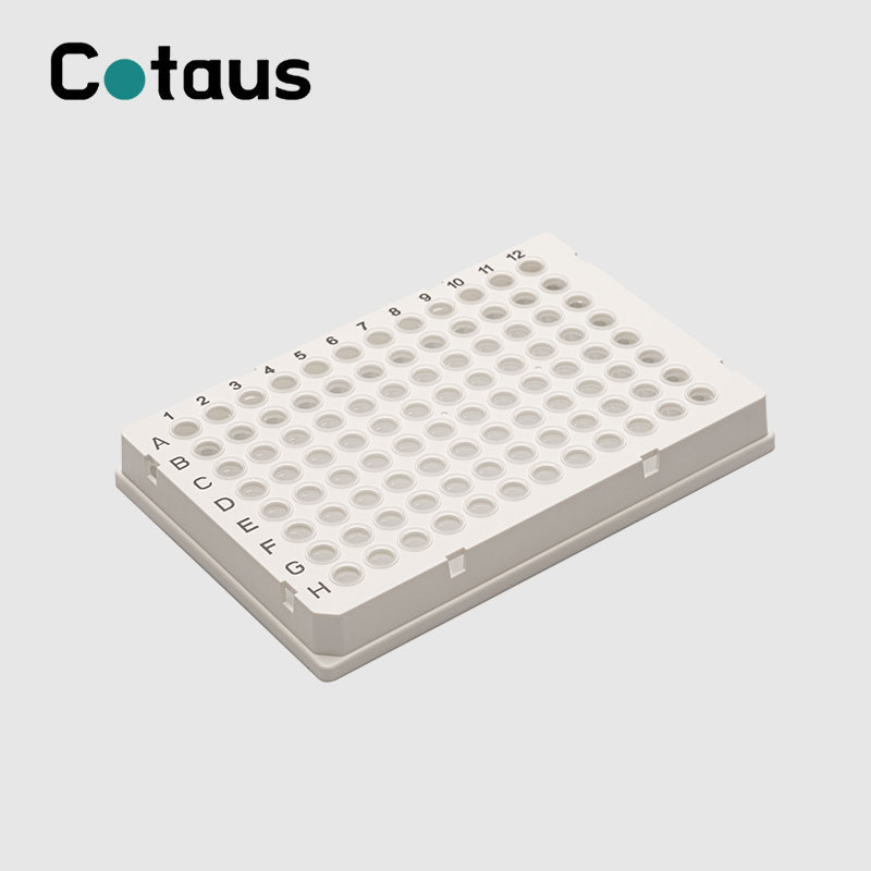 96 Quyu 0.2ml Cüt Rəngli Tam Etek PCR Plate